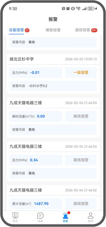 設(shè)備報警